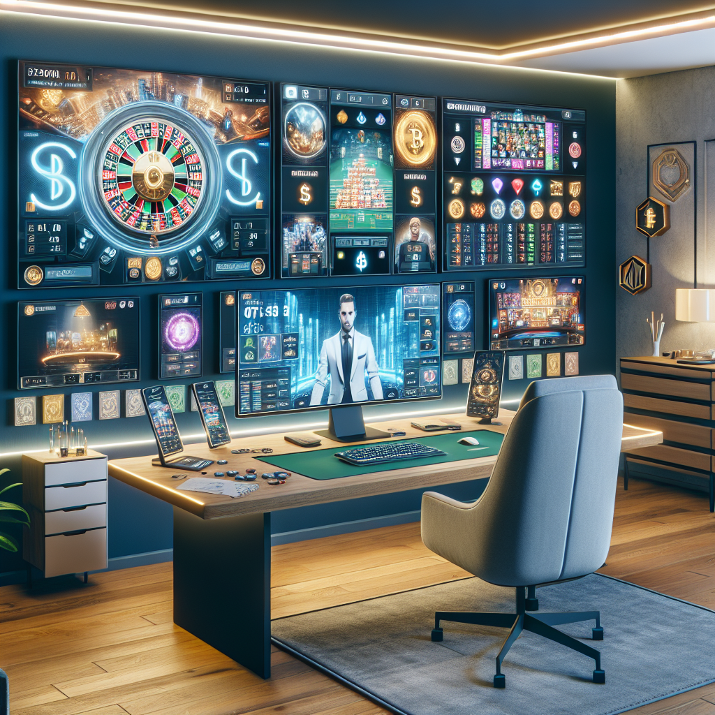 Netticasino peliympäristö 2026 - futuristinen käyttöliittymä ja pelit